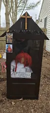 Raggedy Ann Annabelle doll locked in case - The Real Haunted Annabelle ?