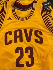 Cleveland Cavaliers LeBron James Adidas Swingman Player Jersey NWT M, L, XL,2X