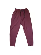 Fruit of the Loom Sweatpants Men's Jogger Burgundy Size M