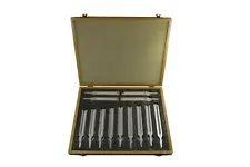 Eisco Labs 13 Piece Aluminum Tuning Fork Set in Wooden Case