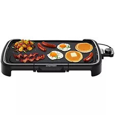 XL Electric Griddle with Removable Temperature Control, Immersible Flat Top G...