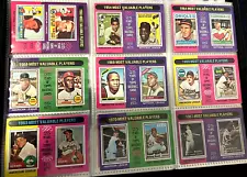 1975 Topps Baseball MVP Lot of 9 Cards EX to NM Hank Aaron Mickey Mantle Mays