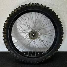 2007 2008 KAWASAKI KX250F KX450F KX 250 450 F FRONT WHEEL OEM WITH TIRE (For: 2007 KX450F)