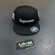 Supreme Championships Box Logo New Era Fitted Hat Black