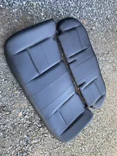 1998-2011 FORD CROWN VICTORIA REAR SEAT SET BLACK (OEM FACTORY)