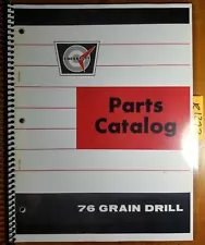 Oliver Cockshutt 76 Grain Drill Parts Catalog Manual 442 583 2/68