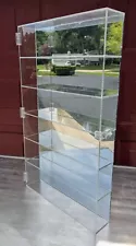 Clear Acrylic Display Case / 28” x 17” x 3.5” / 6 Shelf / NO RESERVE