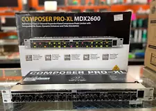 Behringer MDX-2600 Composer Pro-XL Audio Interactive Dynamics Processor