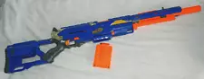 NERF N-Strike Longstrike CS-6 w/ Barrel & Clip MISSING PRIMING HANDLE