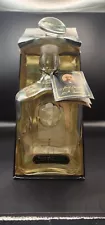 Jack Daniel's 125th Anniversary Whiskey Decanter Bottle, Box, Tag and Stopper