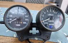 Yamaha DT175MX DT250MX DT400MX Clocks, Bracket, Rubbers & Rings MPH Low Mileage