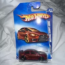 hot wheels 2008 mitsubishi lancer evolution