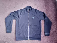 Pretty Green, Dark Blue Zipped Bomber Jacket Men's Size L. CHARITY SALE