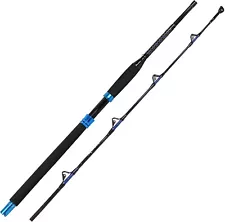 Straight Butt Fishing Rod 1-Piece Saltwater Offshore Trolling Rod Big Game Rolle