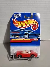 E1 1999 Hot Wheels Collector Series Red Ferrari F355 Spider t3