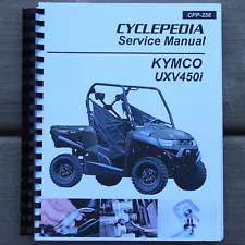 KYMCO UXV450i UXV 450 450i 4x4 Side by Side ATV Quad SERVICE & REPAIR MANUAL (For: KYMCO UXV 450i)