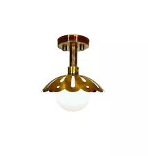 Chandeliers ceiling vintage style fixtures pure raw brass antique brass polish