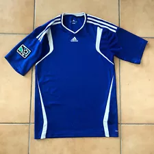 Adidas MLS Short Sleeve Blue Climacool Jersey Adult Unisex Sz S