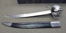 Cold Steel #88CSY 26.4" Pirate's Cutlass 1055 Carbon Steel Blade w/ Scabbard