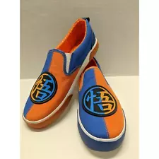 Ground Up Dragonball Z Goku Men's Slip-On Shoes Size 10