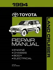 1994 Toyota Land Cruiser Shop Service Repair Manual (For: 1994 Toyota)