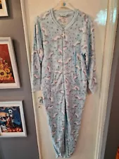 Womens unicorn all in one loungewear Size L 14/16 primark