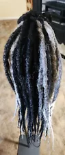 20-24” Dreadlocks Extensions Synthetic Braids Custom Made 36 Braids