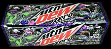 ALL NEW Mountain Dew Purple Thunder ZERO sugar case 12x12oz. FREE SHIP! BB 11/24