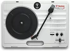 Vestax Portable Turntable handytrax USB WHITE USB output function with speaker