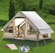 Inflatable Camping Tent - Easy to install outdoor tent. For 8-10 people.