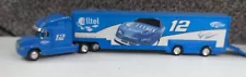 1/64 RYAN NEWMAN Winners Circle #12 Alltel Car Transporter Hauler Trailer Rig