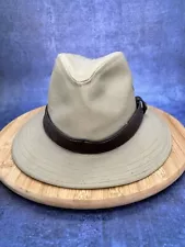 Panama Jack Original Canvas Safari Hat Size Small