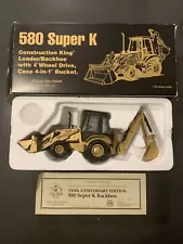 Case Loader/ Backhoe Limited Edition, 580 Super K, 1992-unique Gift