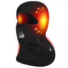 Heated Ski Mask for Men Women Kids Winter,Balaclava Face Mask for Cold Weathe...