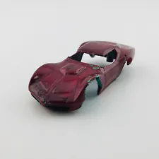 Salvage Yard Aurora Mako Shark Corvette Body, Turquoise, Fits TJet Chassis