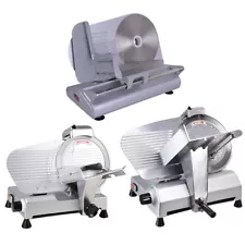 Yescom 10"/12" Commercial Meat Slicer Deli Cheese Food Cutter Kitchen