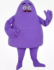 Grimace Costume - Halloween- Adult