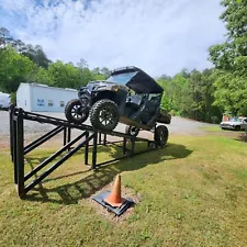 Steel Vehicle Display Ramp