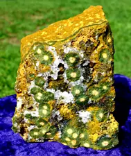 New ListingNatural OCEAN JASPER with Brilliant Quartz Crystals For Sale Madagascar