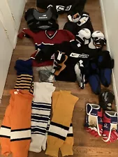 Bauer CCM Itech Youth Kids Ice Hockey Equipment Lot Sizes S to L