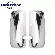 Pair Chrome Door Mirror Cover for KENWORTH T660 T600 T370 T270 T800 LH&RH Side (For: Kenworth)