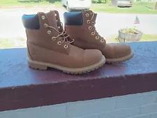 Timberland 6 inch Premium Waterproof Boot - Wheat, Size 9M