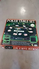 Octagon Shaped 8 Players Green Poker Table