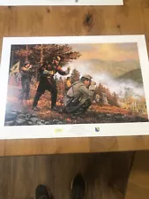 Don Stivers Signed & Numbered 189/750 Civil War Print " Blind Pursuit "