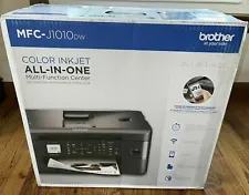 Brother MFC-J1010DW InkJet All-in-One Printer Copy Scan Fax MobileDuplexWireless