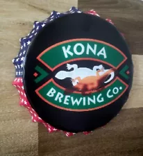 Kona Brewing Co Metal Sign Aloha Hawaii Island Beer Brewery Company