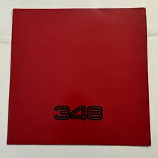 Ferrari 348 Car Sales Brochure Catalog Advertising