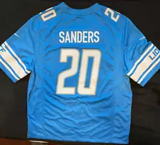 ð¥Men's Detroit Lions Barry Sanders Nike Blue 2017 Retired Player - Size XXLð¥