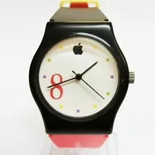 Apple Mac OS 8 Watch Promotional Quartz Not for sale rainbow logo F/S from JP