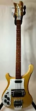 1985 Rickenbacker 4001v63 Reissue Mapleglo bass guitar Left-Handed With Rick HSC